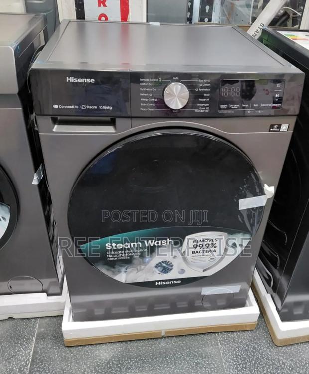 10.5/6 Wash And Dry* Hisense*  Frontload Washing Machine