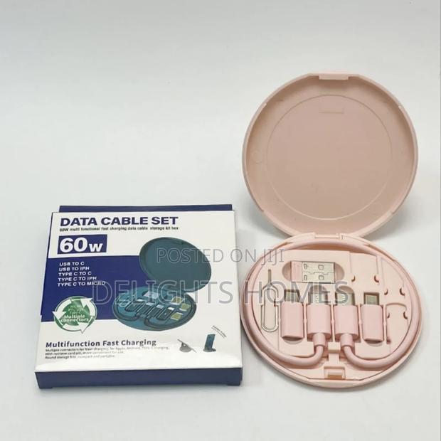 Multi Usb Type C to C 60w Charging Adapter Cable Kit_ca - main view