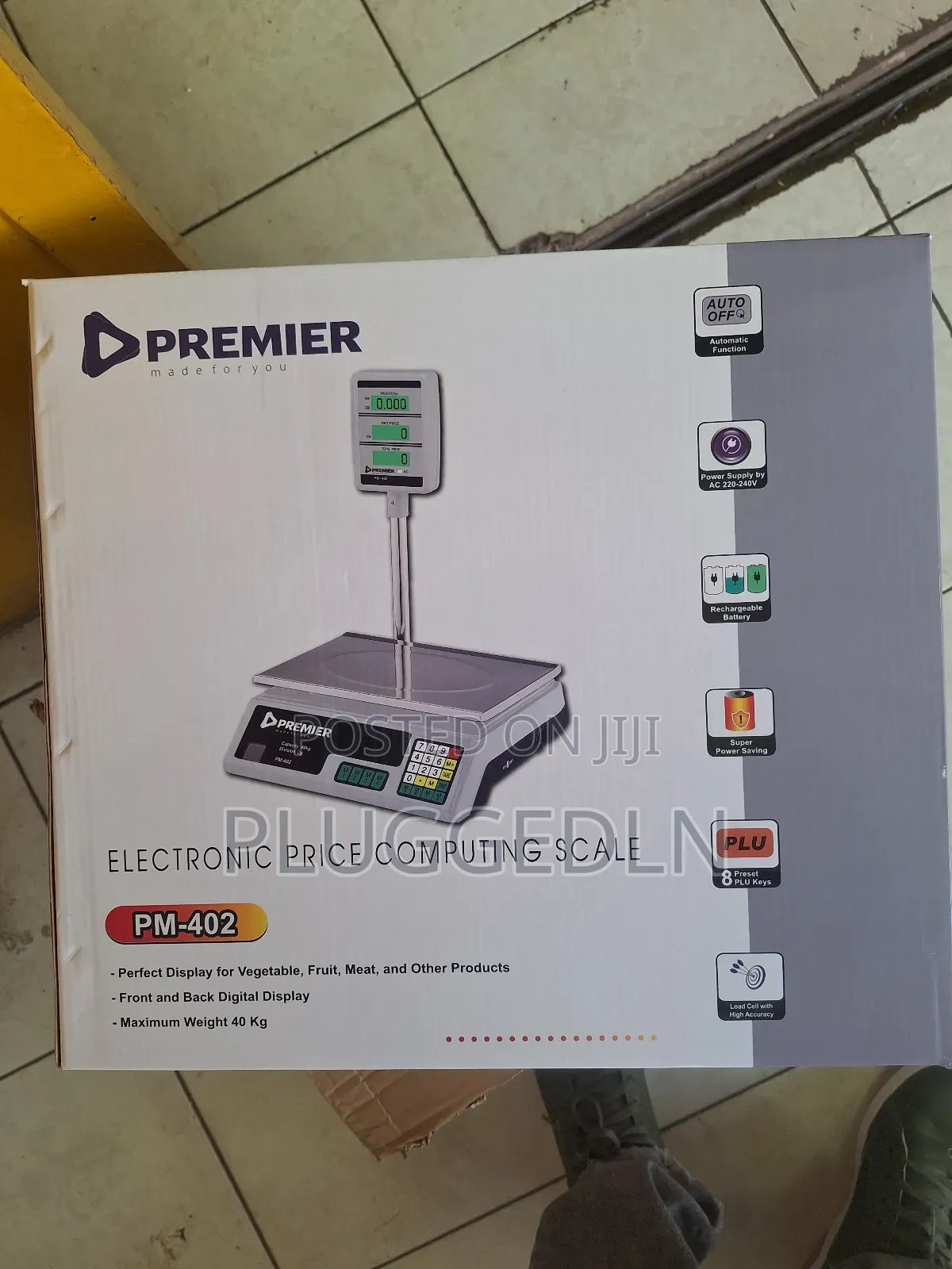 Premier Pm-402 Electronic Price Computing Scale