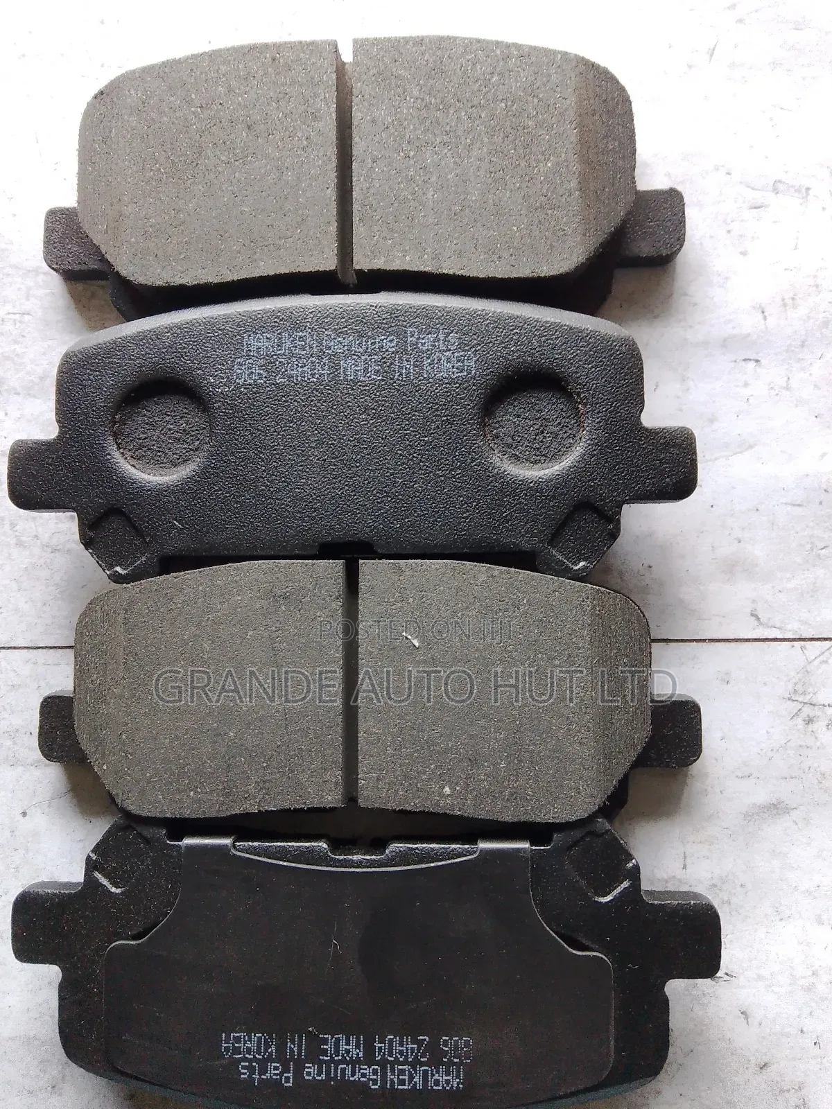 Rear Brake Pads for Chevrolet Trailblazer (Maruken Brand)