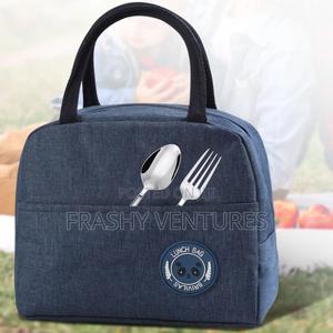 Grey Insulated Lunch Bags - thumbnail 2