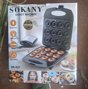 Sokany 12-Hole Donut Maker (Model Sk-821). - thumbnail 2