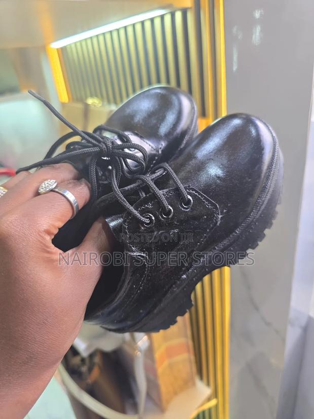 Leather School Shoes Boys And Girls