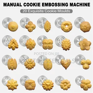 Stainless Steel Cookie Press Biscuit Maker Icing Gun Set Kenya