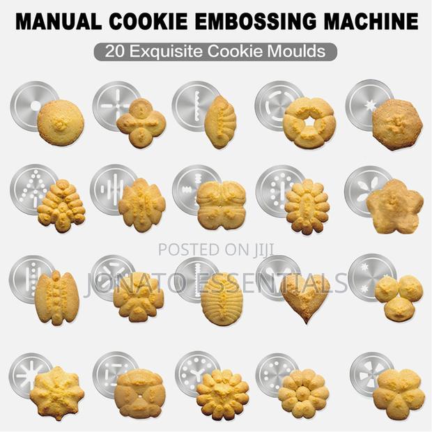 Stainless Steel Cookie Press Biscuit Maker Icing Gun Set Kenya - thumbnail 2