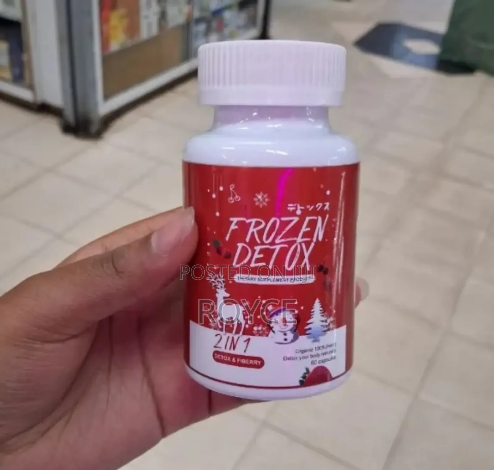 Frozen Detox 2 In 1 Capsules