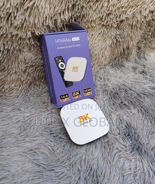 H96 Max 8k Android Tv Box With Voice Remote 4gb - main view