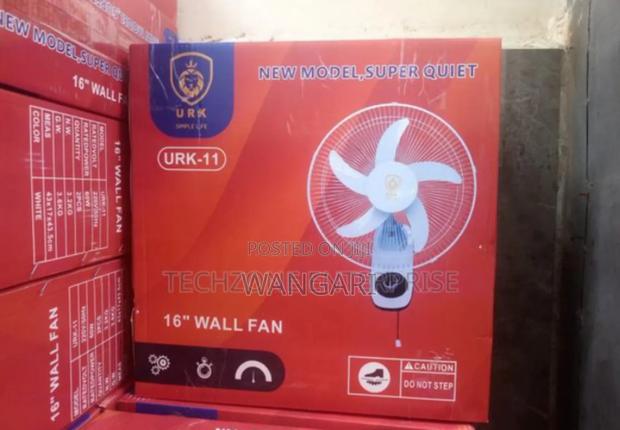 Colour White New Urk 16inches Wall Fan