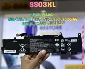 Sso3xl Hp Elite Book Laptop Batteries Available