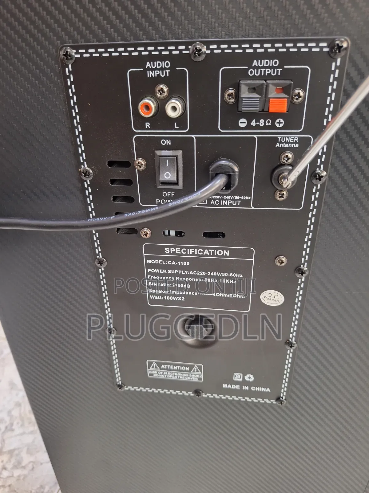 Cortina Ca-1100 Professional Speaker System.- Karaoke 