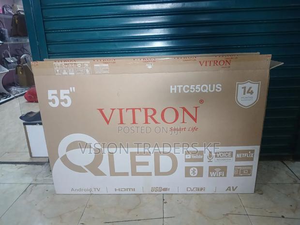 Vitron Htc55qus 55inch Smart Android Qled Frameless Tv With Bluetooth - thumbnail 2