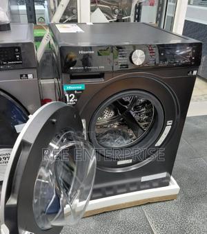 "* Efficient And Versatile  Front Load Hisense 12/8kg Washing Machine - thumbnail 2