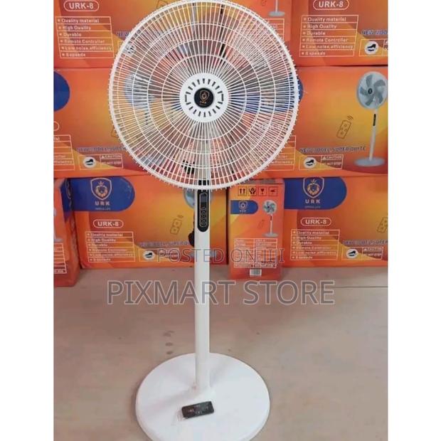 Urk 16′′ Modern Standing Fan With Remote – Ultra Quiet