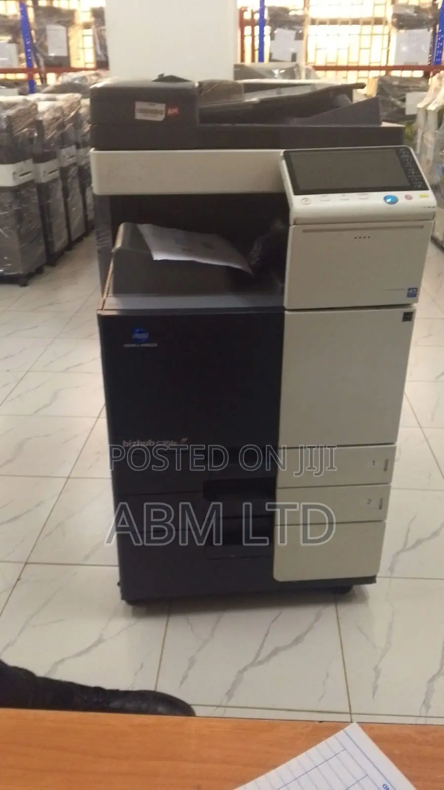 Konica Minolta 364e With Sharp Images Color Laser MFP