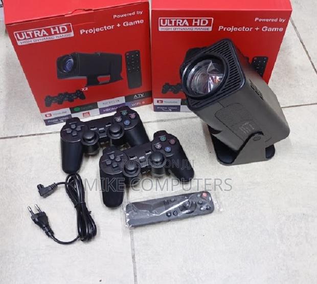 Portable Projector With Game Controller X2 1080p | 180° Rotation - thumbnail 2