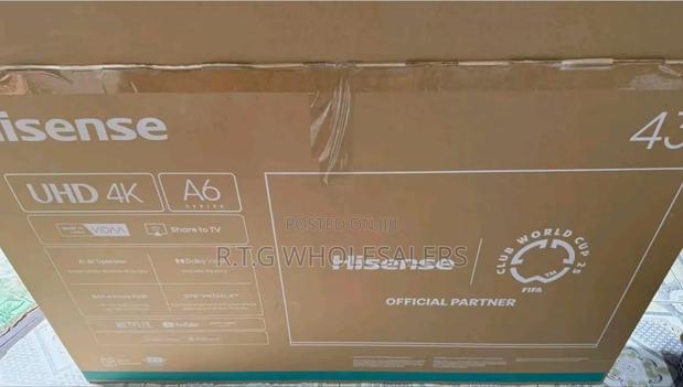 Hisense 43′′ Qled Smart Uhd Tv (Q6 Series)