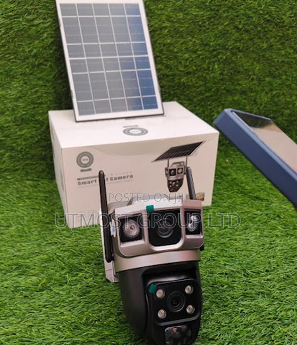 4g Solar PTZ Outdoor Dual Camera Hd