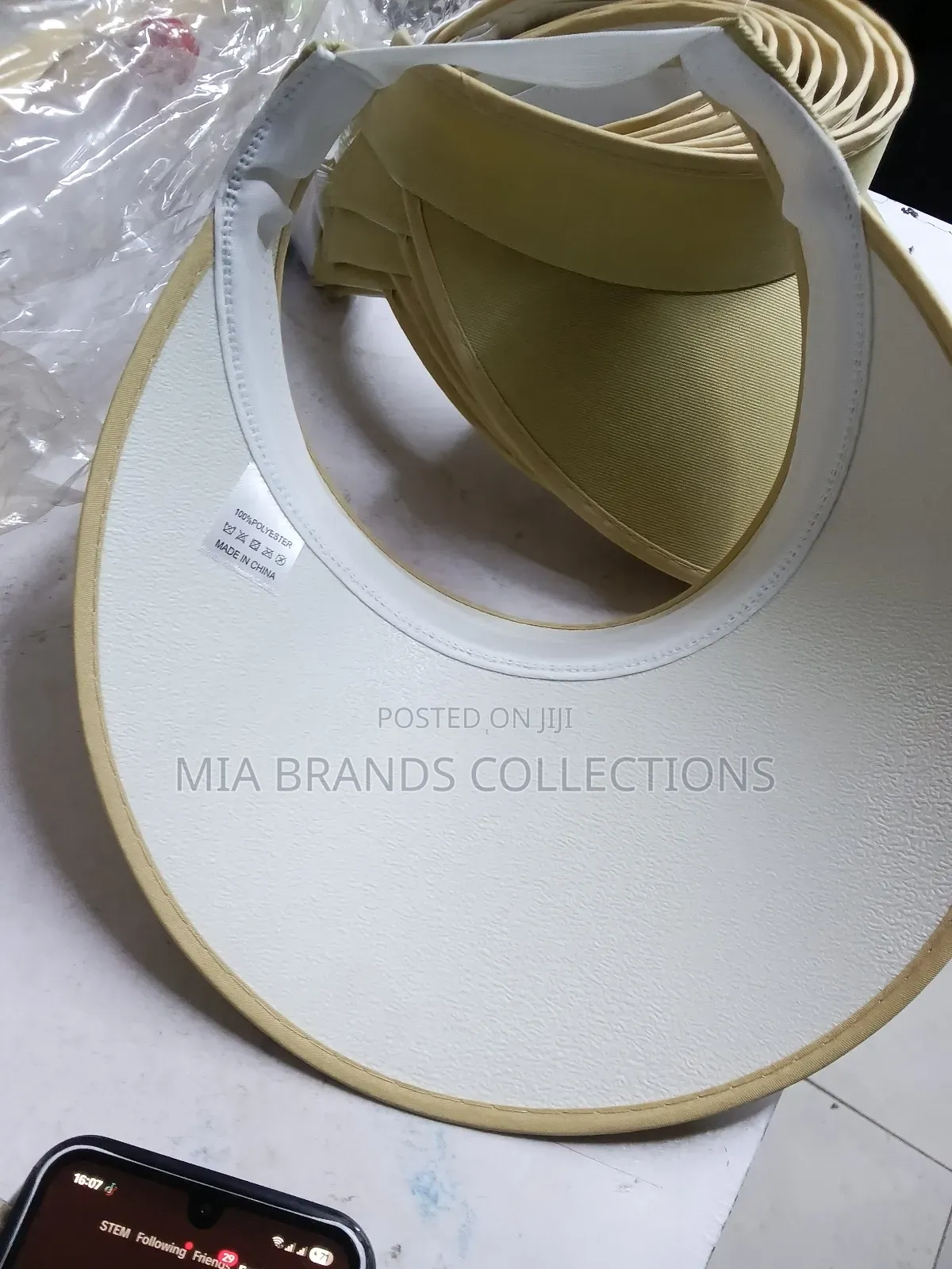 Beige Sunvisors