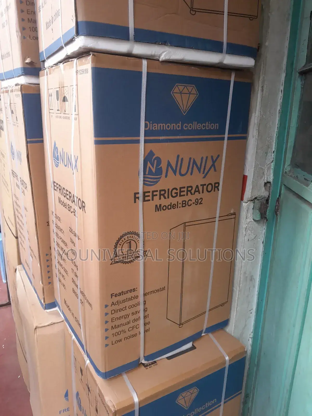 92l Single Door Refrigerator Nunix