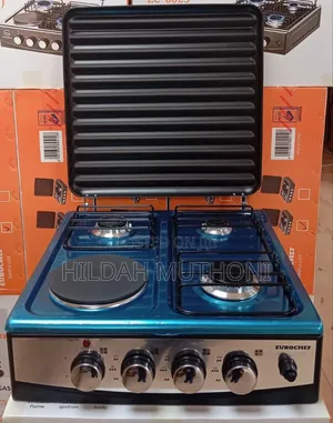 Eurochef 3 Gas +1 Electric Table Top Cooker