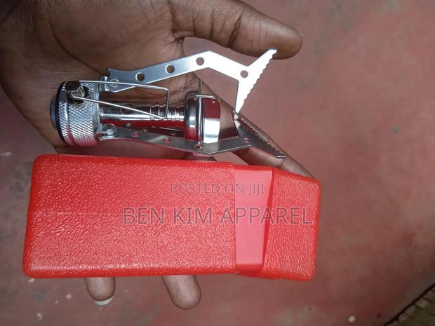 84gms Screw on Type Portable Camping Stove Stainless Steel Pocket Fit - thumbnail 4