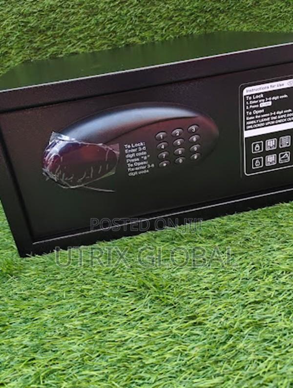 9kgs Hotel Cash Safe With Backup Key Access
