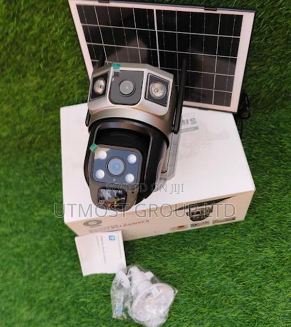 Outdoor 4g Dual Lens Solar PTZ CCTV