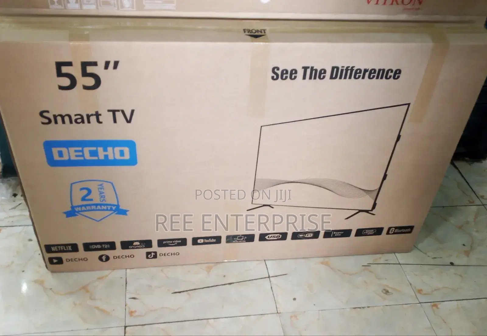 **Smart Tv Decho 55 Inches   Brand New