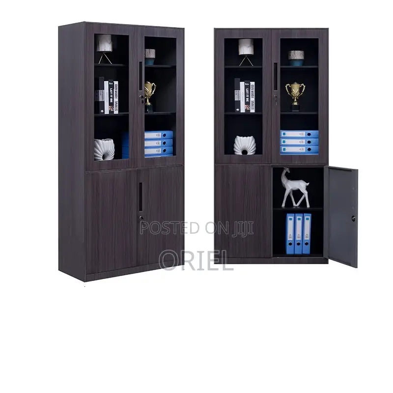 Modern Office Cabinet : 2-door Wooden Filing Office Storage Cabinet