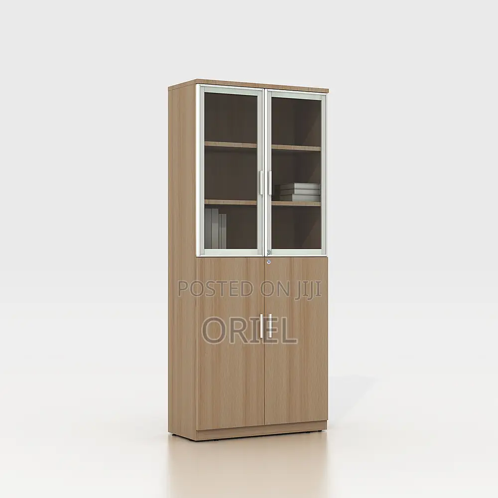 Modern Office Cabinet : 2-door Wooden Filing Office Storage Cabinet