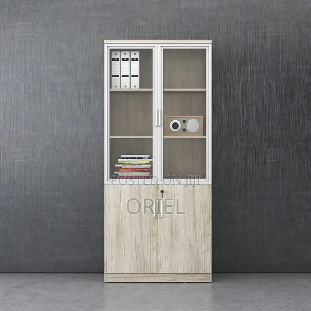 Modern Office Cabinet : 2-door Wooden Filing Office Storage Cabinet