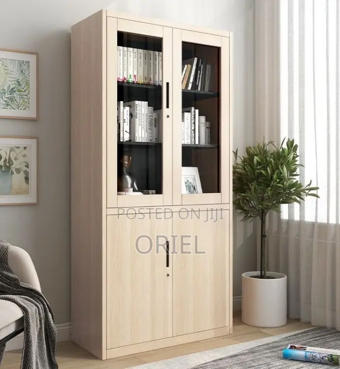 Modern Office Cabinet : 2-door Wooden Filing Office Storage Cabinet