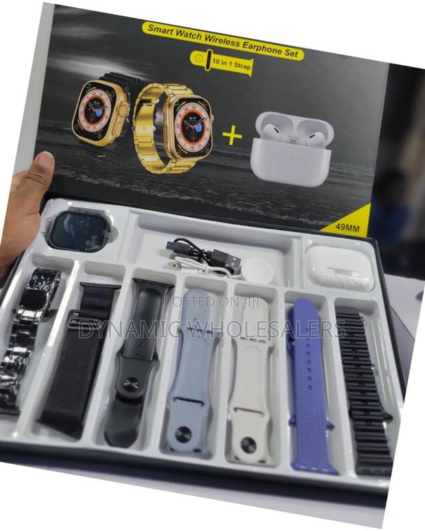 H20 Smart Watch Wireless Earphone Set
