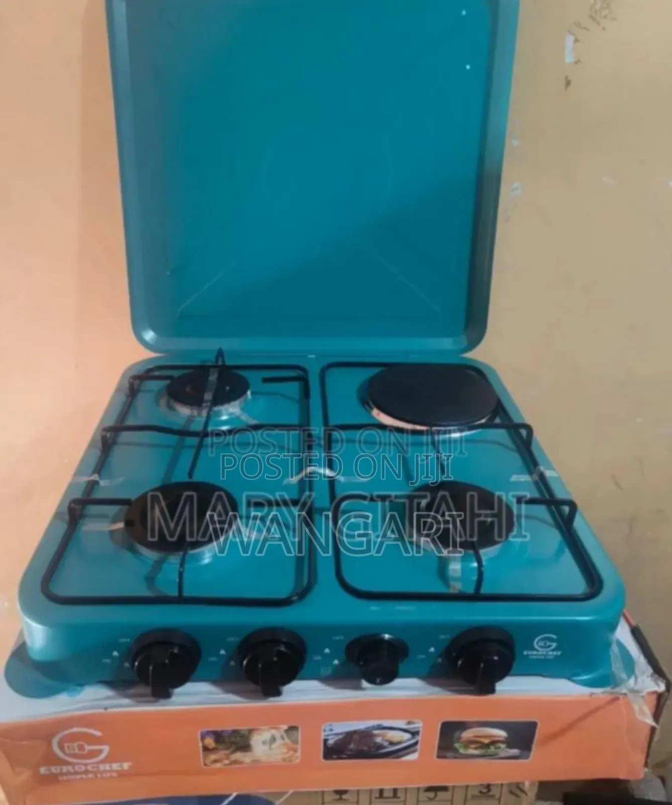 Colour Blue MWW Eurochef 3+1 Table Top