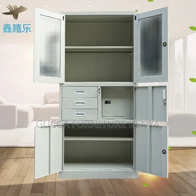2-door Metallic Filling Safe Storage Cabinet