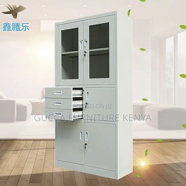 2-door Metallic Filling Safe Storage Cabinet