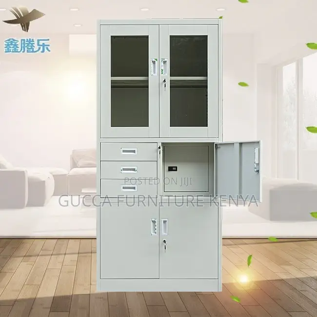 2-door Metallic Filling Safe Storage Cabinet