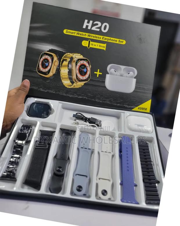 H20 Smart Watch Wireless Earphone Set - thumbnail 2
