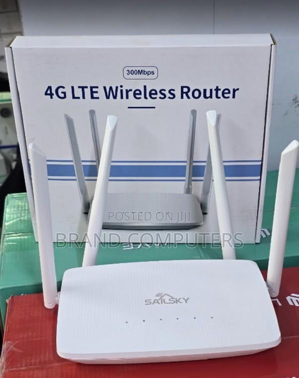 Sailsky 4g Wifi Router Lte Open to Faiba Safaricom Airtel Telkom