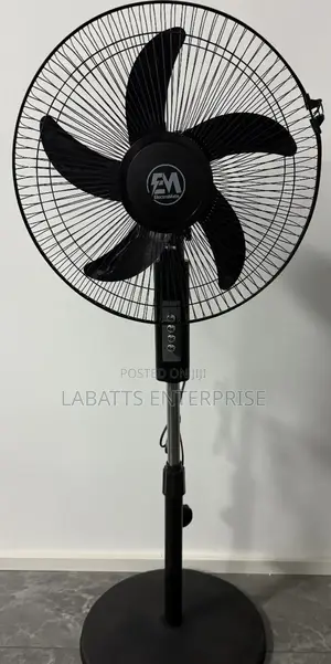 Black 16 Inches Electromate Electromate Standing Fans