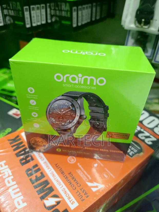 Oraimo Watch Nova Rn 1.43'' Amoled Rotating Bezel Control Smart Watch - thumbnail 3