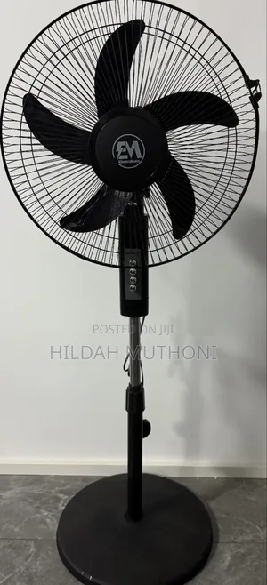 Black 16 " Electromate Electromate Standing Fans