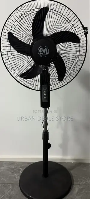 Black 16 " Electromate Electromate Standing Fans