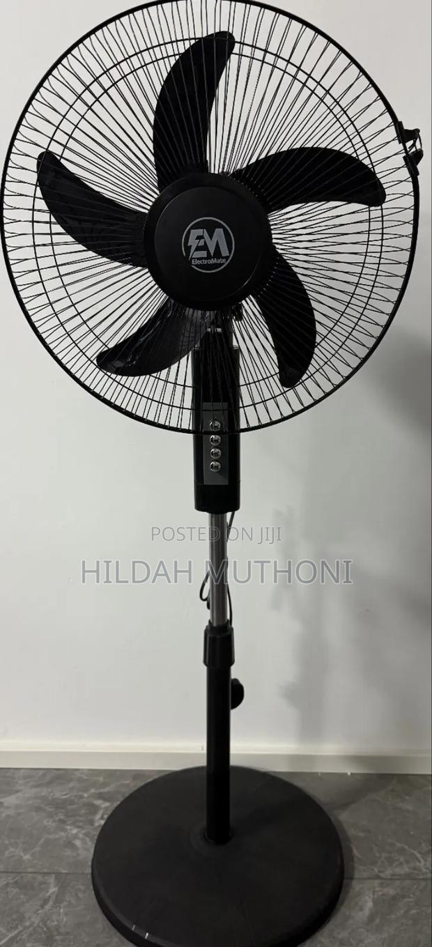 Black 16 " Electromate Electromate Standing Fans