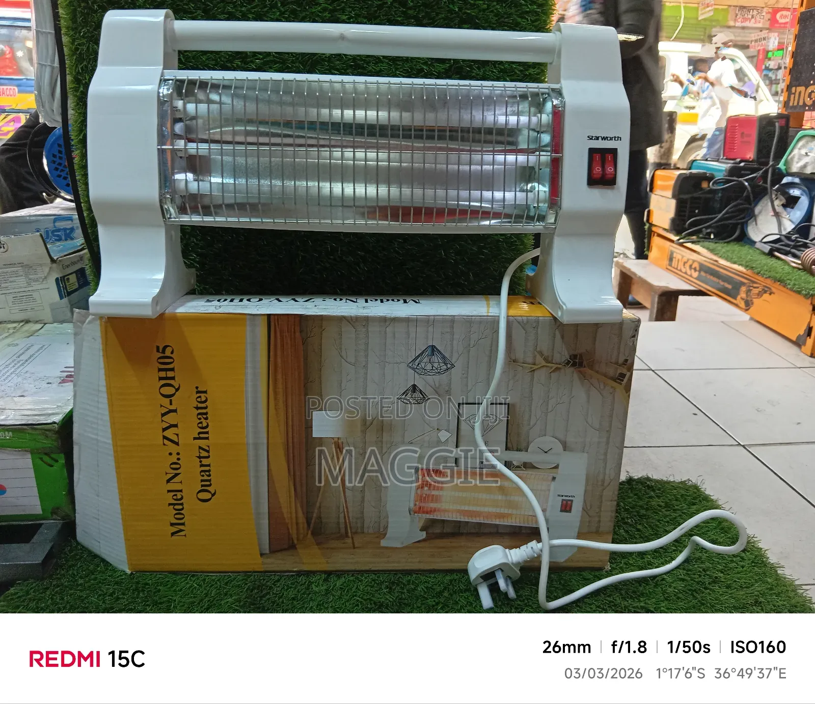 Starworth Quartz Heater