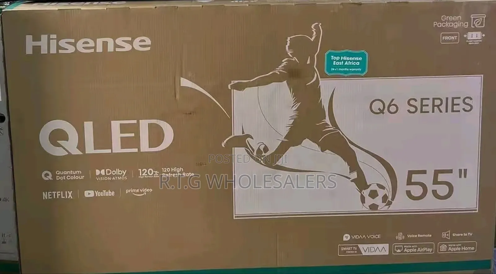 Hisense 55′′ Q6qken Qled Smart Tv