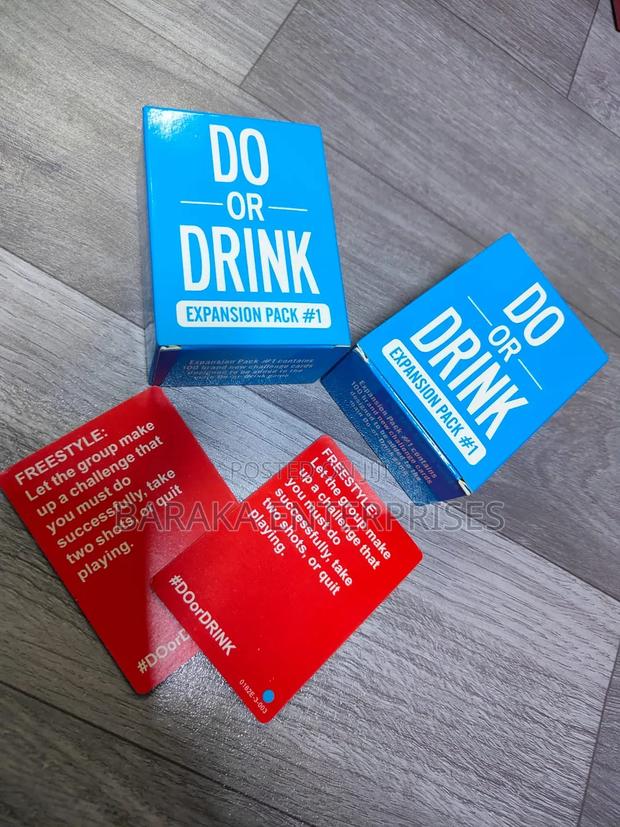 Small Sized Do or Drink Red Cards