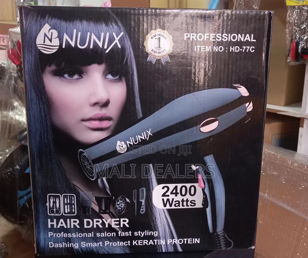 Nunix Professional Hair Dryer With Accessories