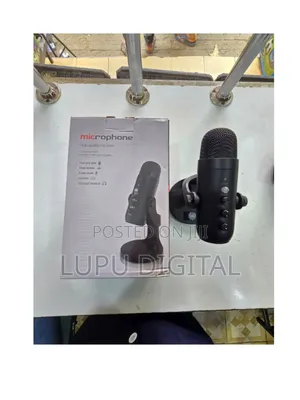 Premium Quality Podcast/Table Microphone With Voice Cancellation