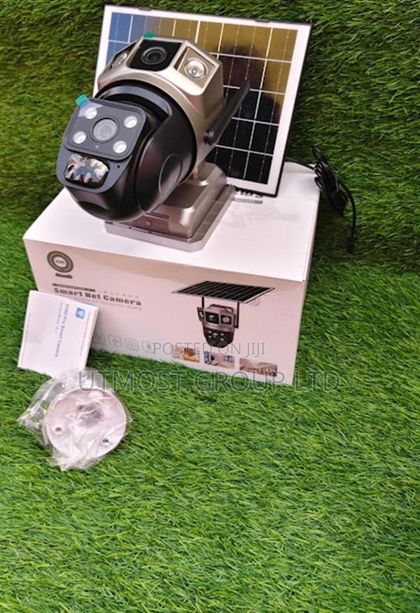 Smart 4g Solar PTZ Two Lens Camera - main view